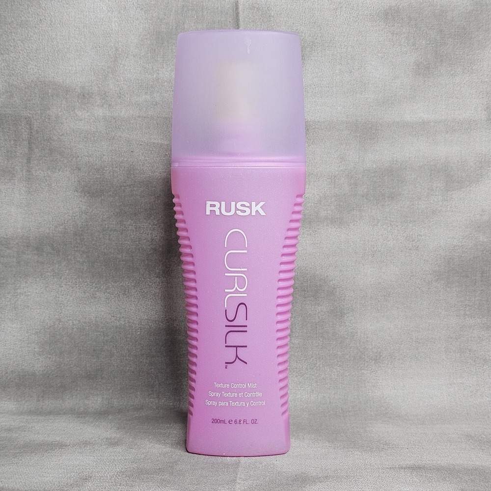 RUSK Curl Silk Texture Control Mist • Curl Booster Spray • 6.8 oz • NEW, HTF